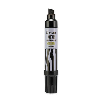 Pilot® Super Color Refillable Permanent Marker, Extra-broad Chisel Tip, Black freeshipping - TVN Wholesale